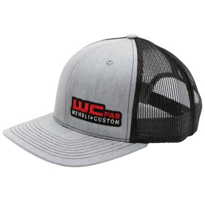 Wehrli Custom Fabrication - Snap Back Hat Heather Grey/Black WCFab 