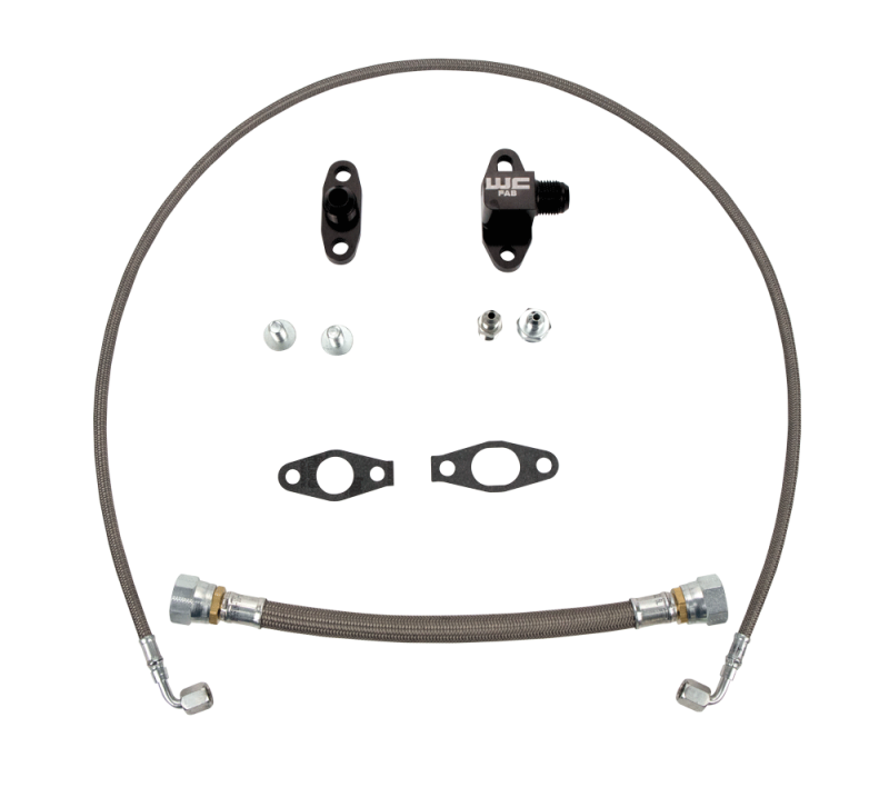 20112016 LML Duramax Single Turbo Oil Line Kit