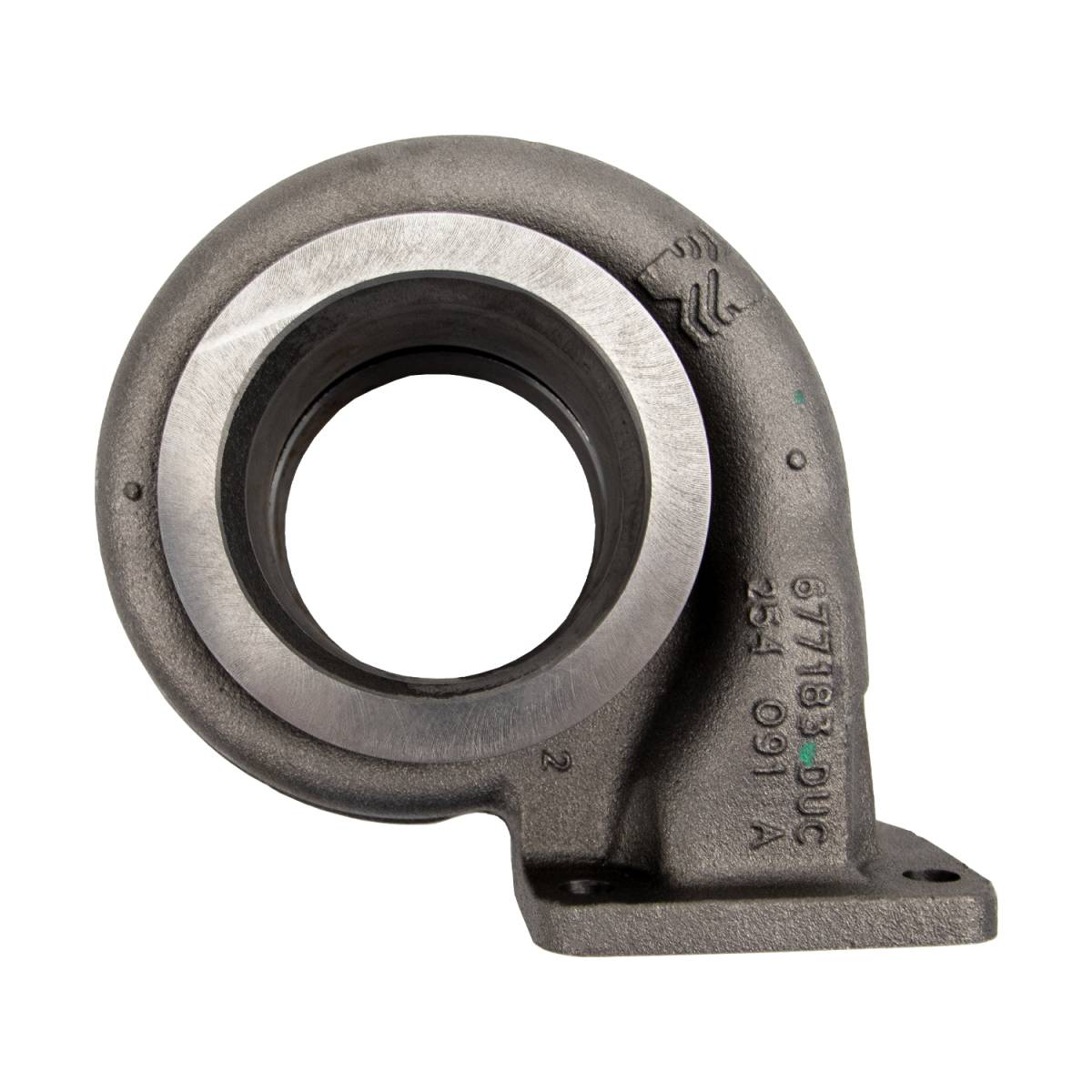 BorgWarner Turbine Housing SX S400 T4 A/R 1.10 83/74mm Twin Scroll main image 1