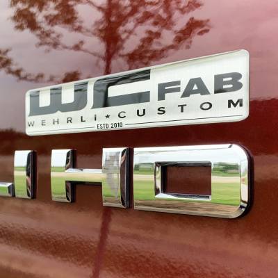 Wehrli Custom Fabrication - WCFab Gel Stickers