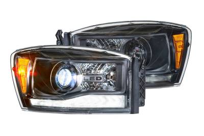 Morimoto - 2006-2009 RAM HD - Morimoto - XB Hybrid LED Headlights (Pair)