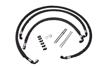 Fleece Performance  - 2017-2019 L5P Duramax Fleece Replacement Transmission Cooler Line Set