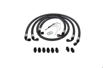 Fleece Performance  - 2006-2010 LBZ/LMM Duramax Fleece Replacement Transmission Cooler Line Set