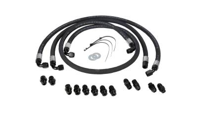 Fleece Performance  - 2001-2005 LB7/LLY Duramax Fleece Replacement Transmission Cooler Line Set