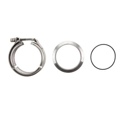 Wehrli Custom Fabrication - VGT / S300SXE Outlet Steel Flange and Clamp Kit