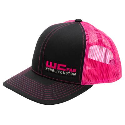 Wehrli Custom Fabrication - Snap Back Hat Black/Pink WCFab