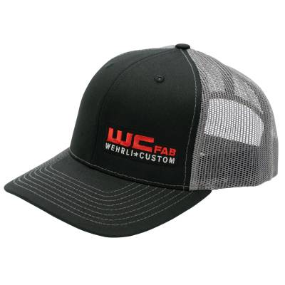 Wehrli Custom Fabrication - Snap Back Hat Black/Charcoal WCFab 