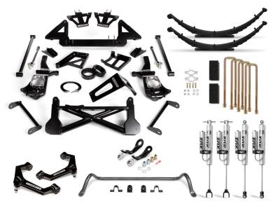 Cognito Motorsports - 2011-2019 LML/L5P Duramax Cognito - 12" Performance Lift Kit with Fox PSRR 2.0 Shocks