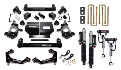 Cognito Motorsports - 2020-2024 L5P Duramax Cognito - 4" Elite Lift Kit with Elka 2.5 Reservoir Shocks