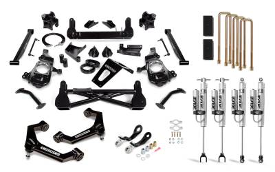 Cognito Motorsports - 2020-2022 L5P Duramax Cognito - 7" Performance Lift Kit with Fox PSRR 2.0 Shocks