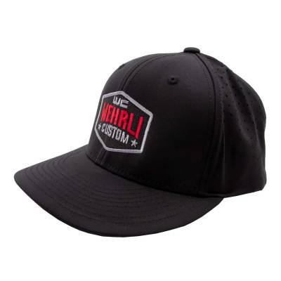Wehrli Custom Fabrication - FlexFit Hat Black Badge