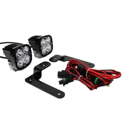 Baja Designs - 2018-2022 Jeep Wrangler JL/2020-2022 Jeep Gladiator JT Baja Designs Squadron Pro A-Pillar Light Kit