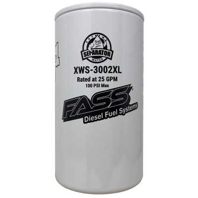 FASS Fuel Systems - FASS Extended Length Extreme Water Separator Filter