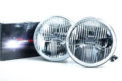 Morimoto - Sealed Beam RetroBright LED Headlights - Holley/Morimoto - 7" Round