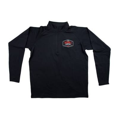 Wehrli Custom Fabrication - Mens Quarter Zip Badge Logo Sport Pullover Shirt