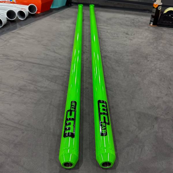 Kiwi Green with Gloss Black tags