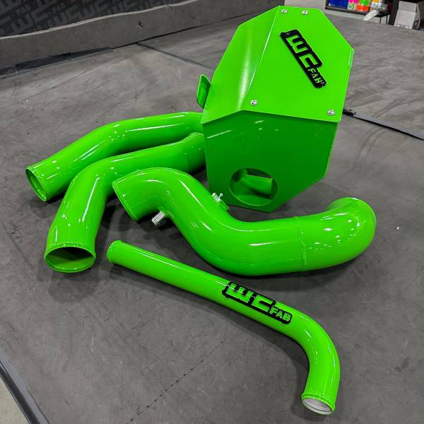 Kiwi Green with Gloss Black tags