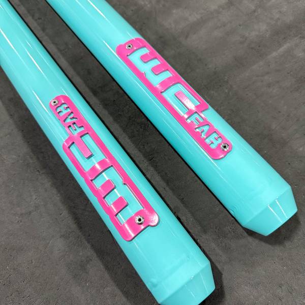 Brizzle Blue with Frosty Pink tags