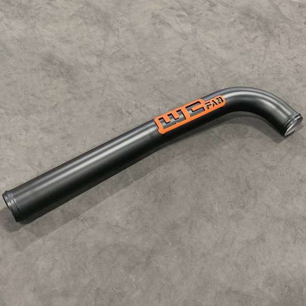 Flat Black with Orange Frost tags