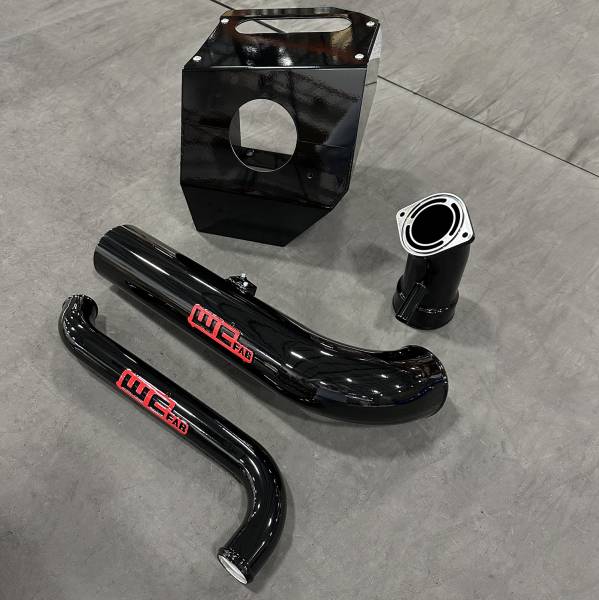 Gloss Black with Bengal Red tags