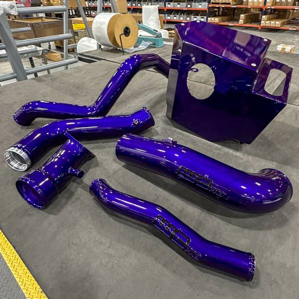 Illusion Purple with Gloss Black tags