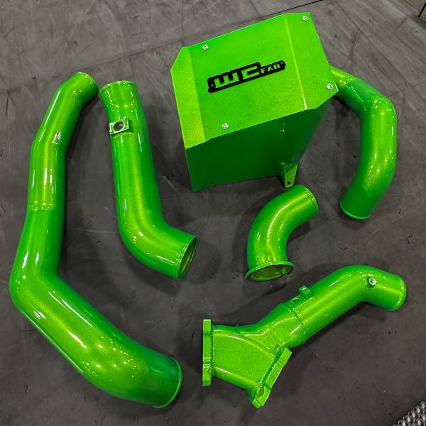 Sparkle Granny Smith with Gloss Black tags