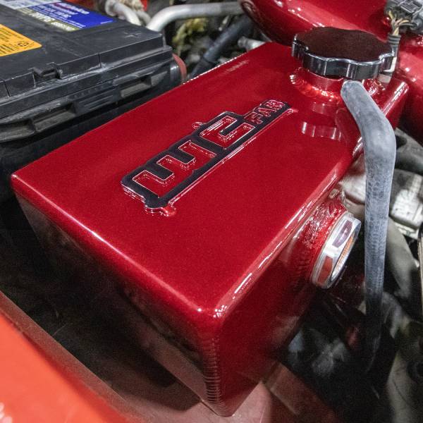 WCFab Red with Gloss Black tags