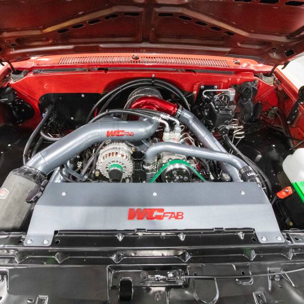 Mica Grey & Candy Red