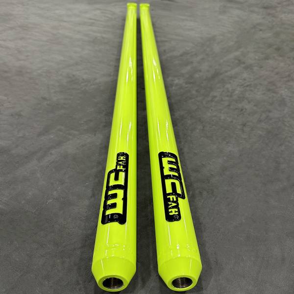 Fluorescent Yellow with Gloss Black tags