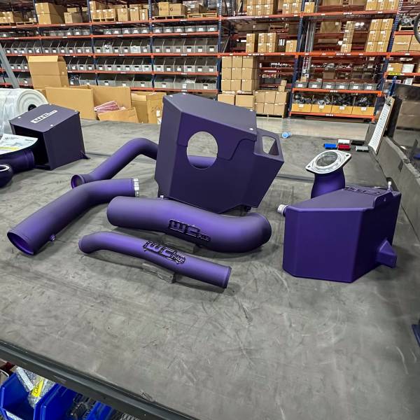 Grape Frost with Gloss Black tags