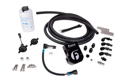 Fleece Performance  - 2003-2018 Cummins Fleece Auxiliary Heated Fuel Filter Kit