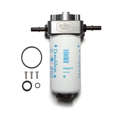 Wehrli Custom Fabrication - 2017-2019 Short & Long Bed and 2020-2026 Long Bed L5P Duramax Fuel Filter Housing Kit