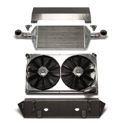 Wehrli Custom Fabrication - Intercooler & Radiator Kit for Duramax Swap - 1981-1987 GM C/K Square Body Truck
