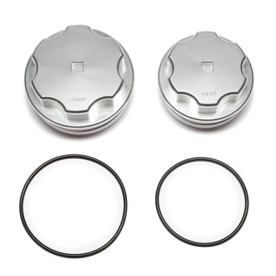 Wehrli Custom Fabrication - 2025-2026 6.7L Cummins Billet Fuel Filter Cap Kit