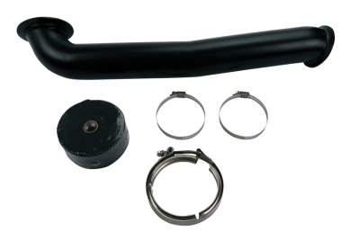 Replacement Parts & Accessories  - Turbocharger Accessories - Wehrli Custom Fabrication - LB7/LLY/LBZ/LMM Duramax S400 3" Down Pipe 