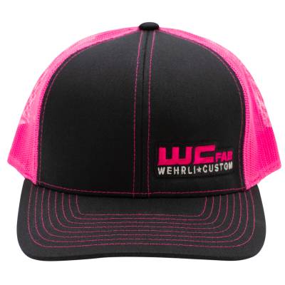 Wehrli Custom Fabrication - Snap Back Hat Black/Pink WCFab - Image 2