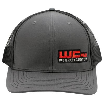 Wehrli Custom Fabrication - Snap Back Hat Charcoal/Black WCFab  - Image 2