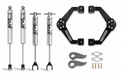 Chassis and Suspension - Leveling Kits - Cognito Motorsports - 2011-2019 LML/L5P Duramax Cognito - 3" Performance Series Leveling Kit