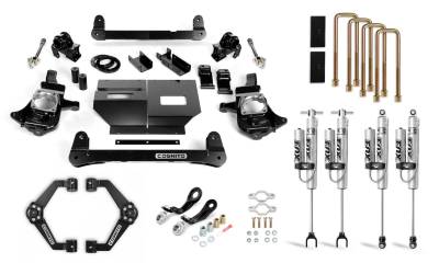 Chassis & Suspension - Lift Kits - Cognito Motorsports - 2011-2019 LML/L5P Duramax Cognito - 4" Performance Lift Kit