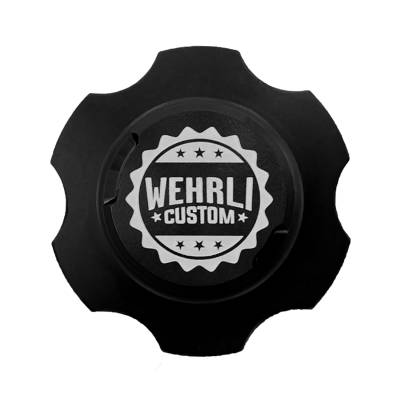Wehrli Custom Fabrication - 2001-2021 Duramax Billet Aluminum Oil Fill Cap, Black Anodized - Image 3