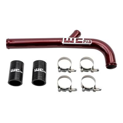 Featured Categories - Engine Dress Up - Wehrli Custom Fabrication - 2013-2015 6.7L Cummins Upper Coolant Pipe for Dual Radiator
