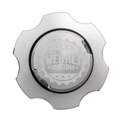 Wehrli Custom Fabrication - 2001-2022 GM Billet Aluminum Oil Fill Cap, Clear Anodized - Image 3