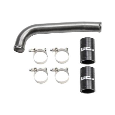 Coolant Tank Kits and Coolant Pipes - Duramax - Wehrli Custom Fabrication - 2001-2005 LB7 / LLY Duramax Upper Coolant Pipe