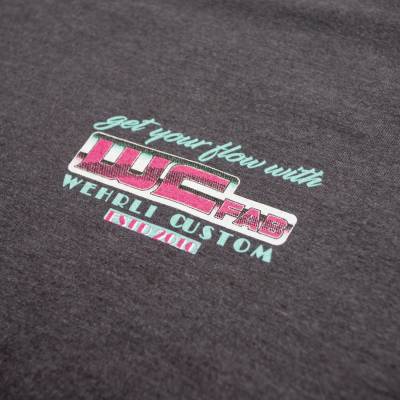 Wehrli Custom Fabrication - Men's T-Shirt - Get Your Flow Grey - Image 4