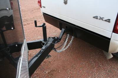 Big Hitch Products - BHP 03-18 Dodge Short/Long Bed BEHIND Roll Pan 2 inch Hidden Receiver Hitch - Image 2