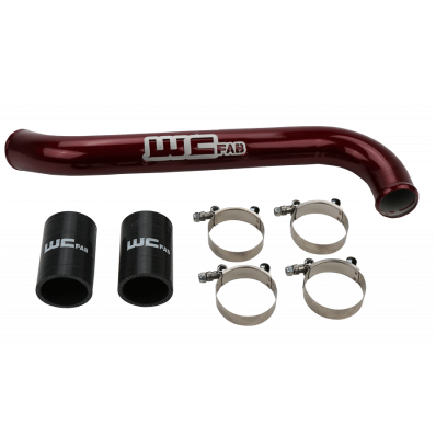 Featured Categories - Engine Dress Up - Wehrli Custom Fabrication - 2017-2019 L5P Duramax Upper Coolant Pipe Kit