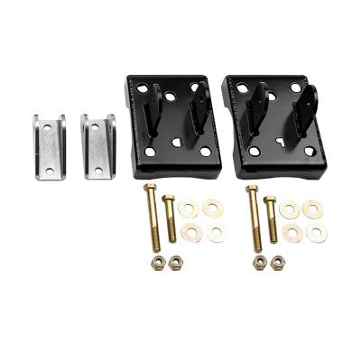Chassis & Suspension - Traction Bars & Diff Covers - Wehrli Custom Fabrication - 2011-2019 Duramax Traction Bar Brackets & Hardware Install Kit