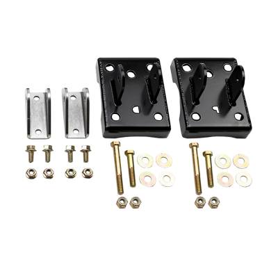 Replacement & Accessory - Accessories & Miscellaneous - Wehrli Custom Fabrication - 2020-2024 Duramax Traction Bar Brackets & Hardware Install Kit