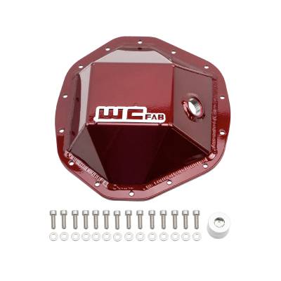 Chassis & Suspension - Traction Bars & Diff Covers - Wehrli Custom Fabrication - 2020-2024 GM 2500/3500HD & 2019-2022 Ram 2500/3500 Rear Differential Cover