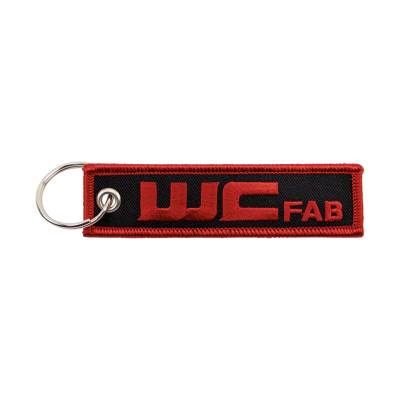 Apparel & Merchandise  - Stickers, Banners, & Accessories - Wehrli Custom Fabrication - Wehrli Custom Embroidered Key Tag - Get Your Flow